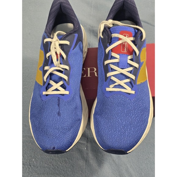 New Balance Other - New Balance Arishi v4 Fresh Foam Wide Width Size 14 Marine Blue Hot Marigold